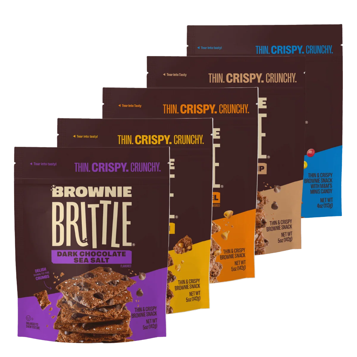 Brownie Brittle 5-Pack Brownie Bundle
