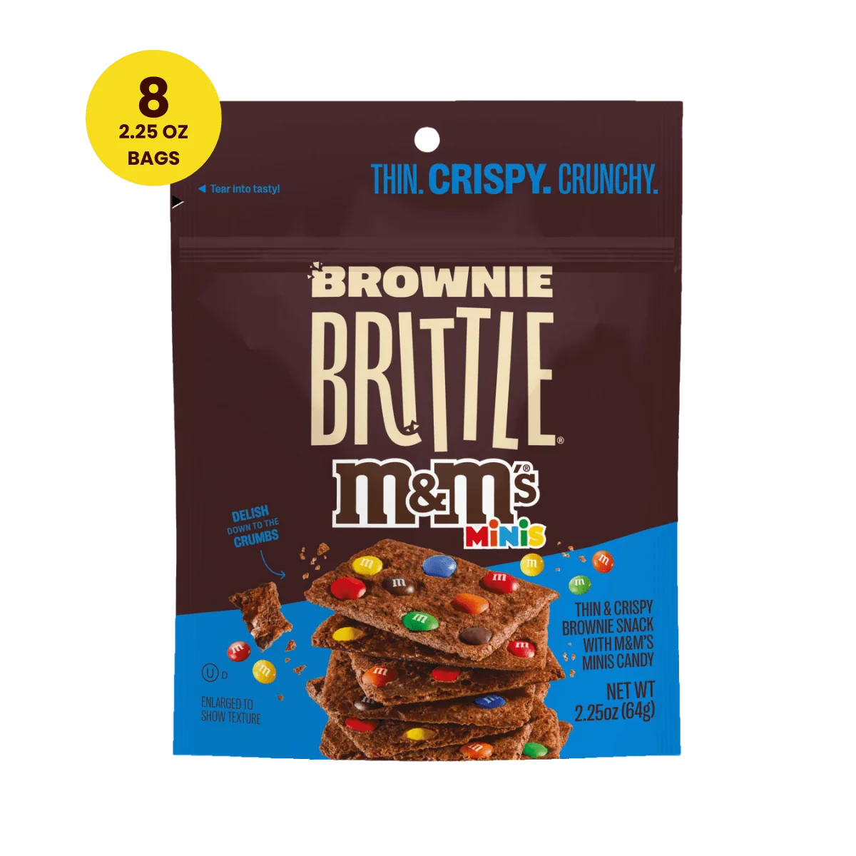 M&M'S® Minis Brownie Brittle - 2.25oz (8ct box)