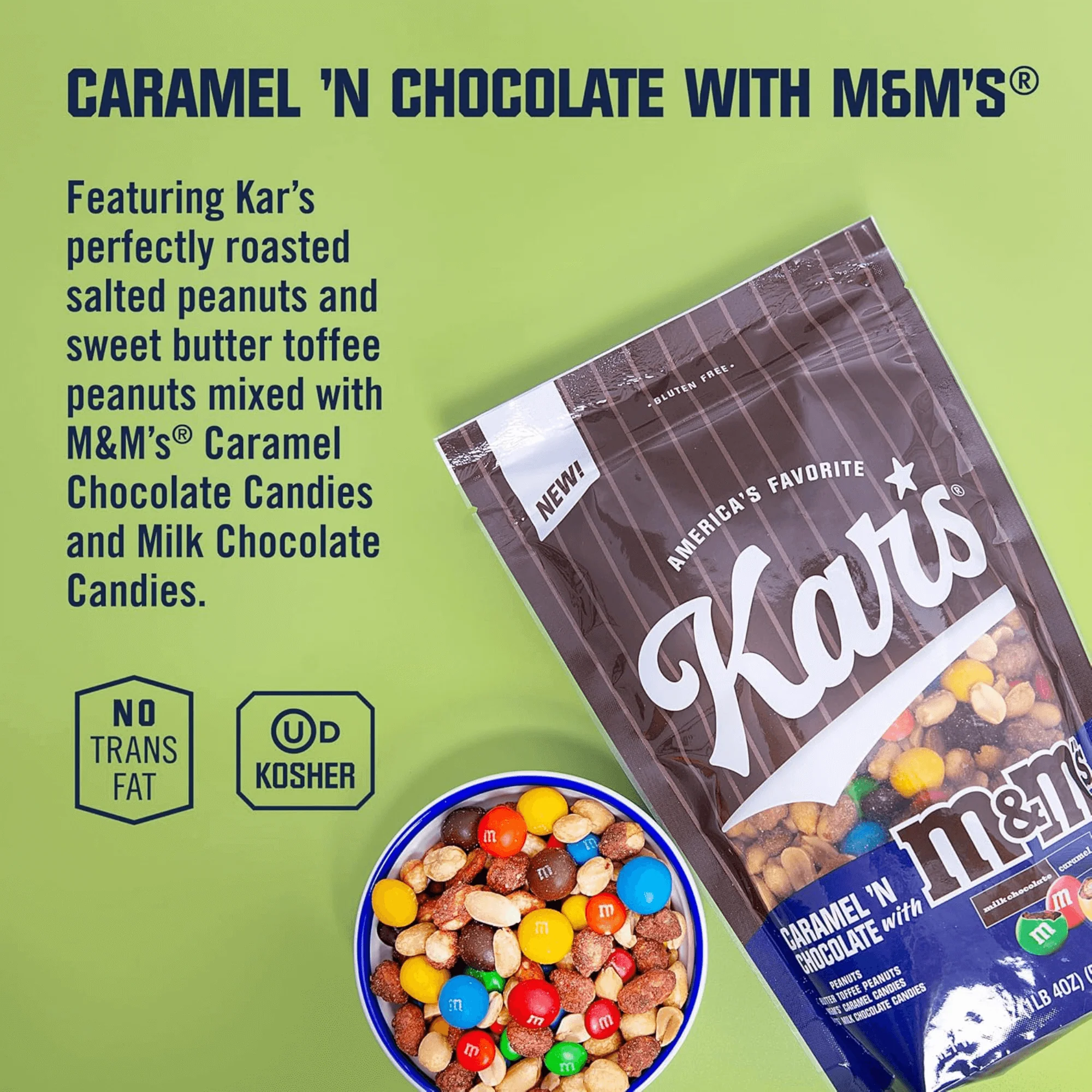 Kar's Nuts - Caramel 'N Chocolate with M&M'S® 20 oz - Image 3