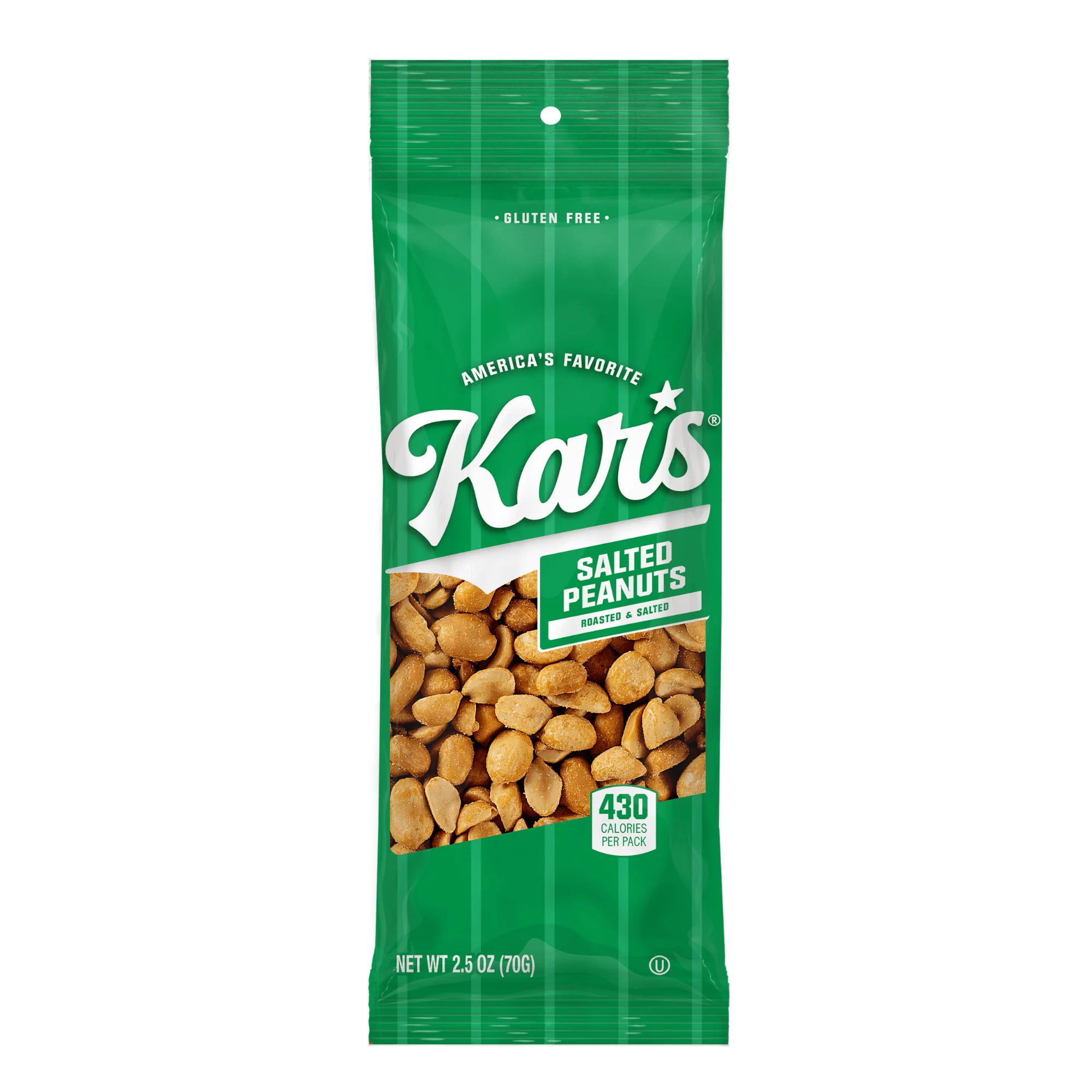 Kar's Nuts - Roasted & Salted Peanuts 2.5 oz