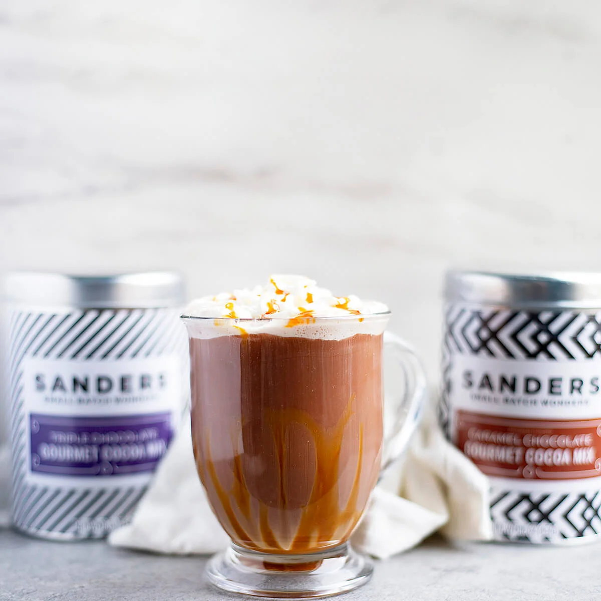 Sanders Candy - Salted Caramel Cocoa Tin - Image 4