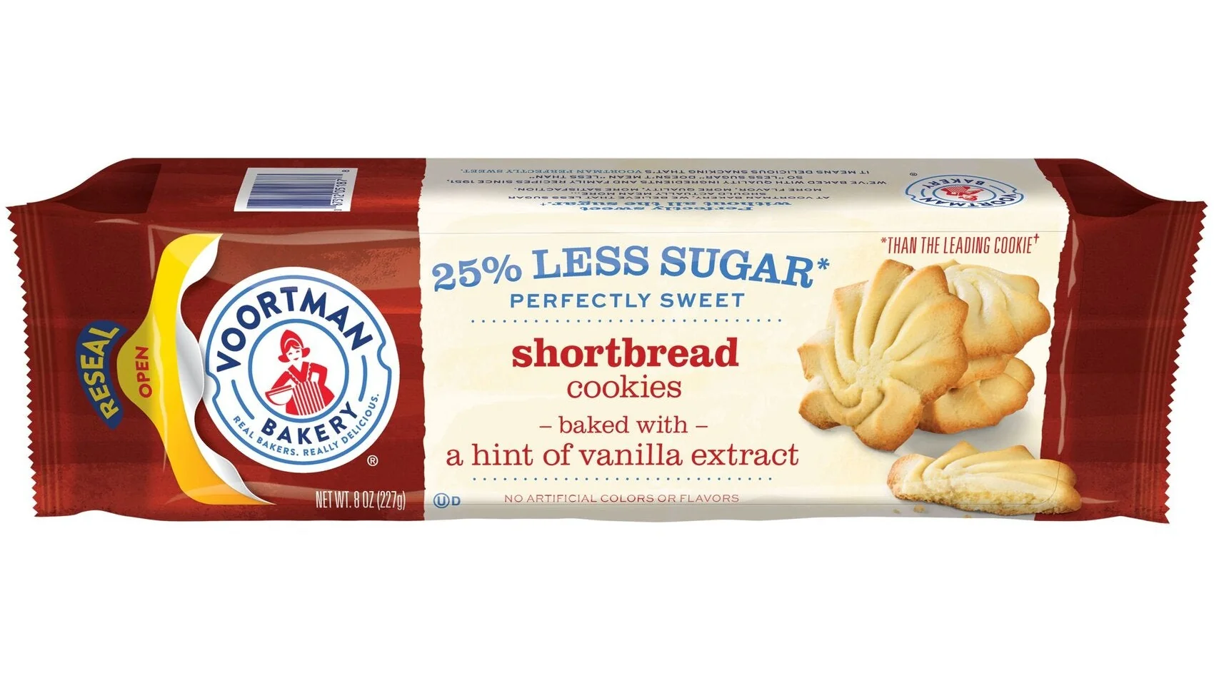 Voortman® Perfectly Sweet™ Shortbread Cookies